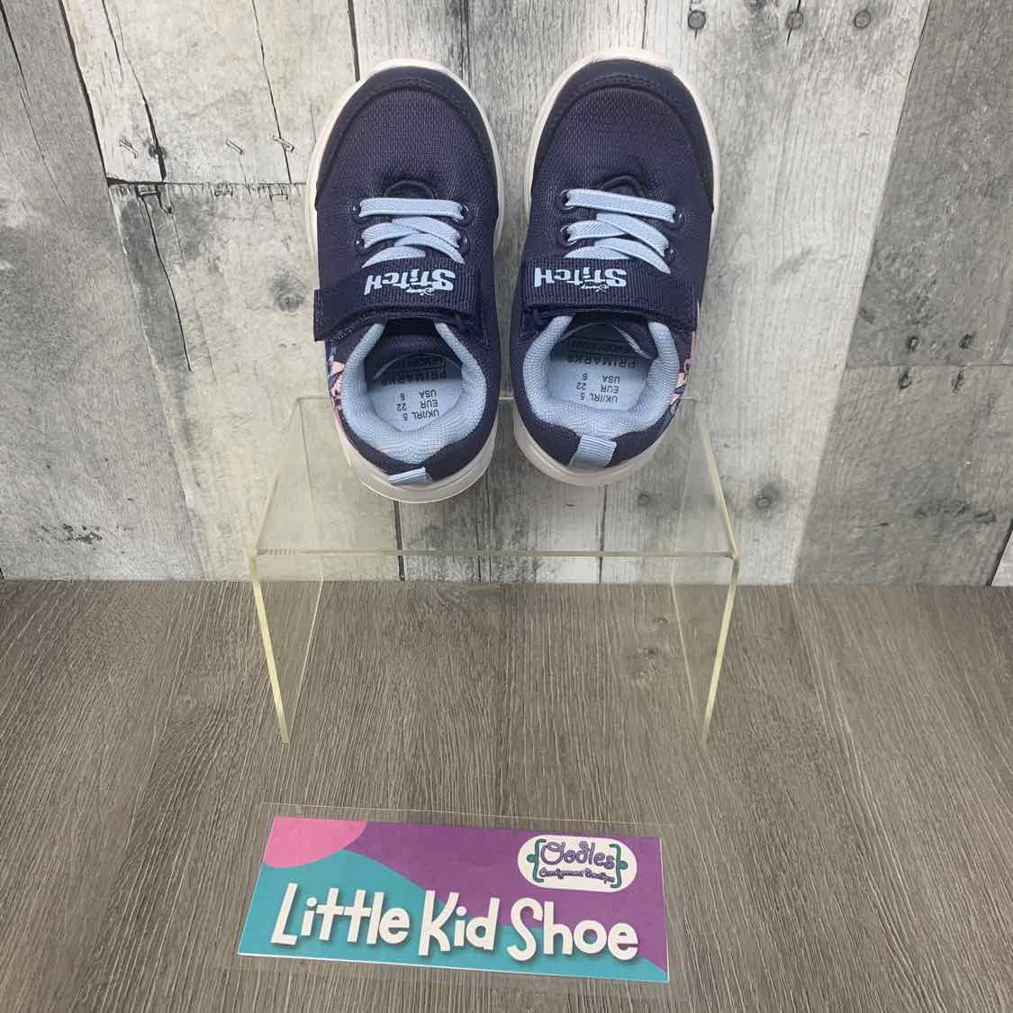 Size 6 Navy/Pink Disney Sneakers