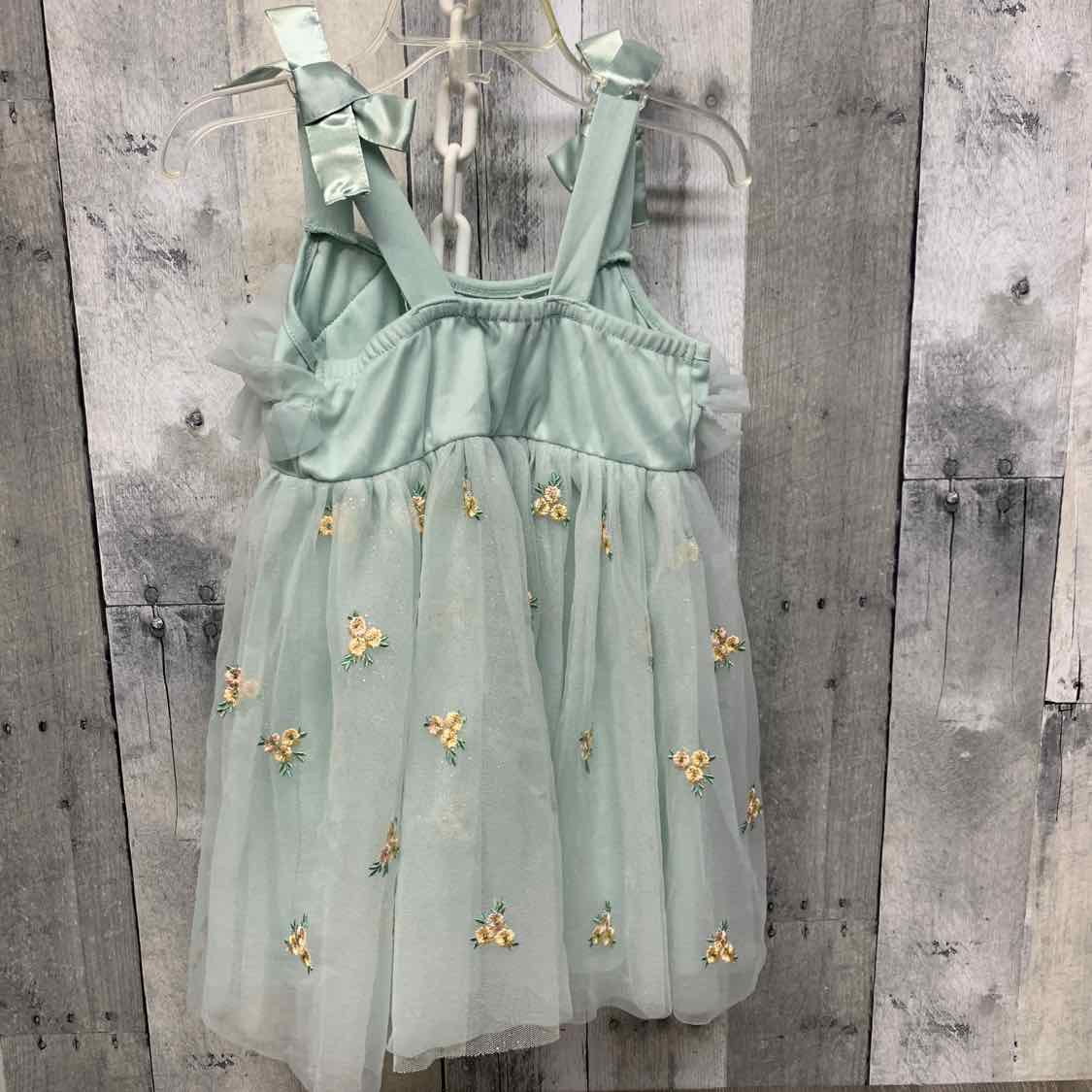 Size 3T Green B Brand Dress