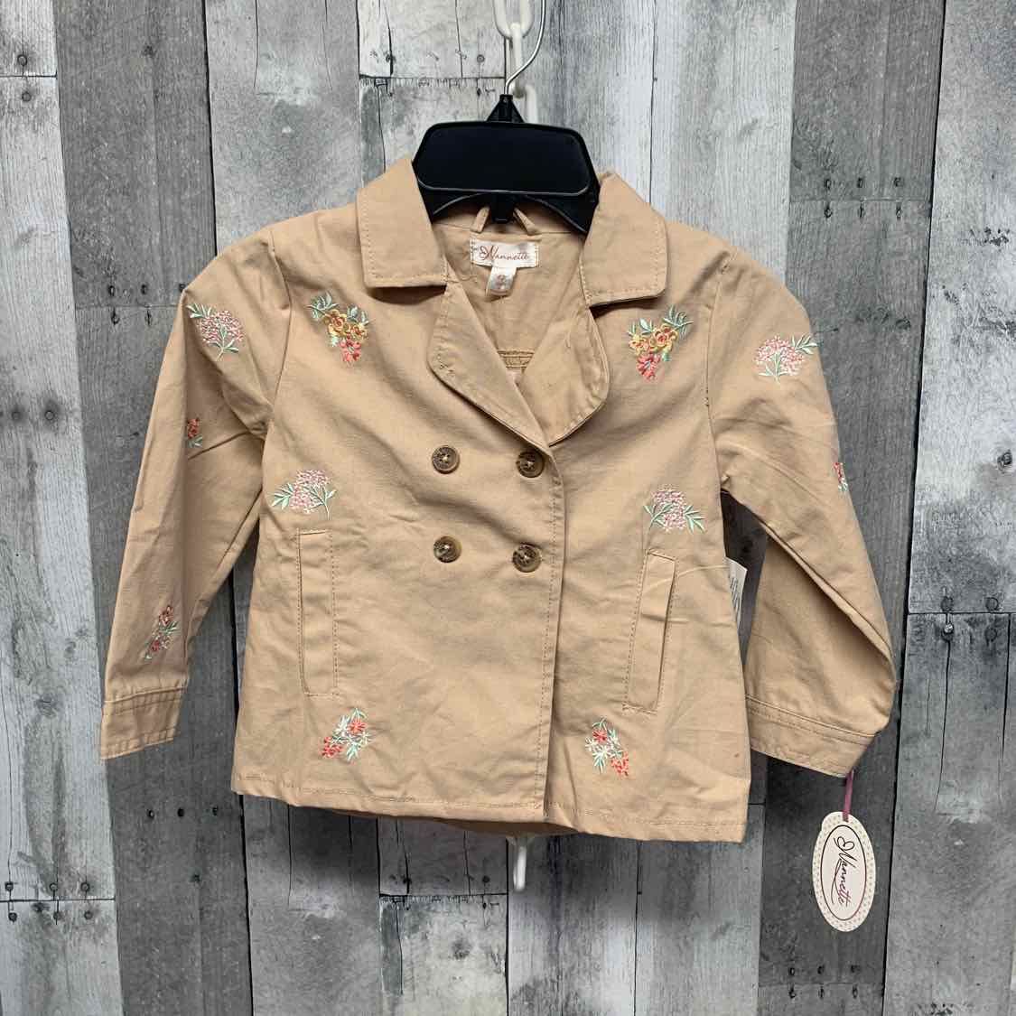 Size 4T Tan Nannette Light Jacket