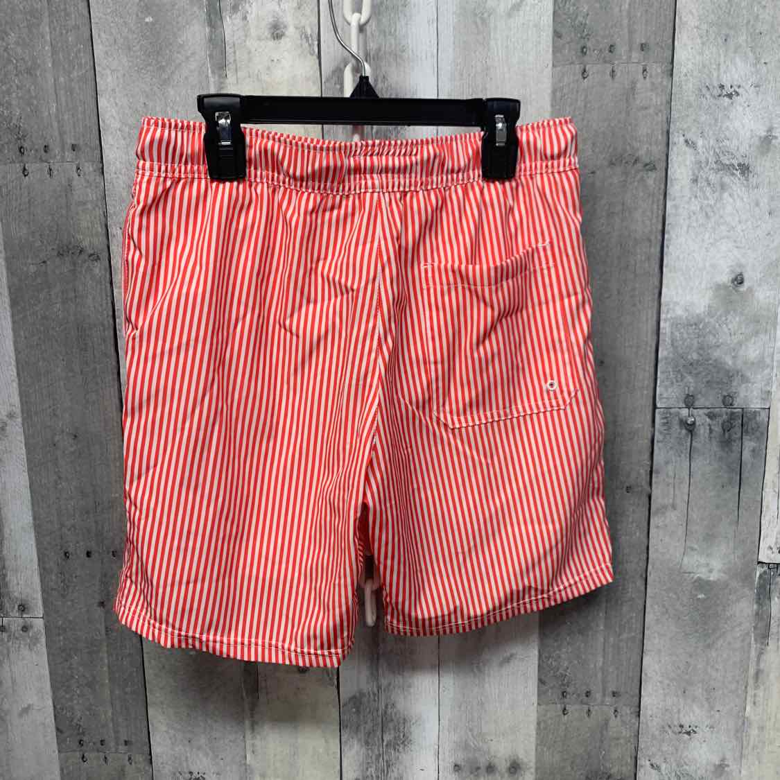 Size 14/16 Red/White B Brand Swim Trunks