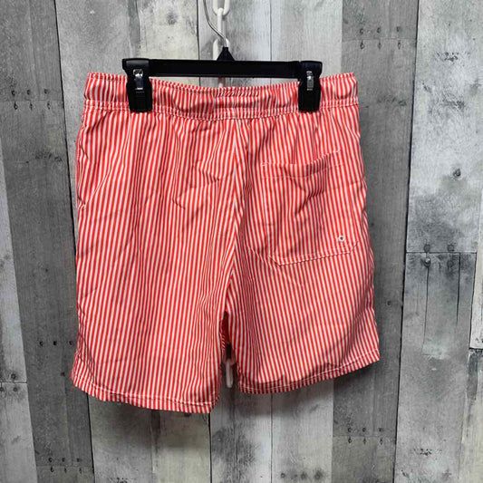 Size 14/16 Red/White B Brand Swim Trunks