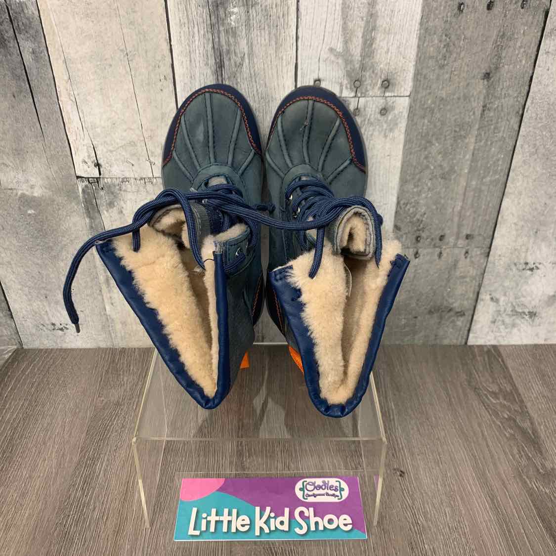 Size 13 Green/Navy UGG Snow Boots