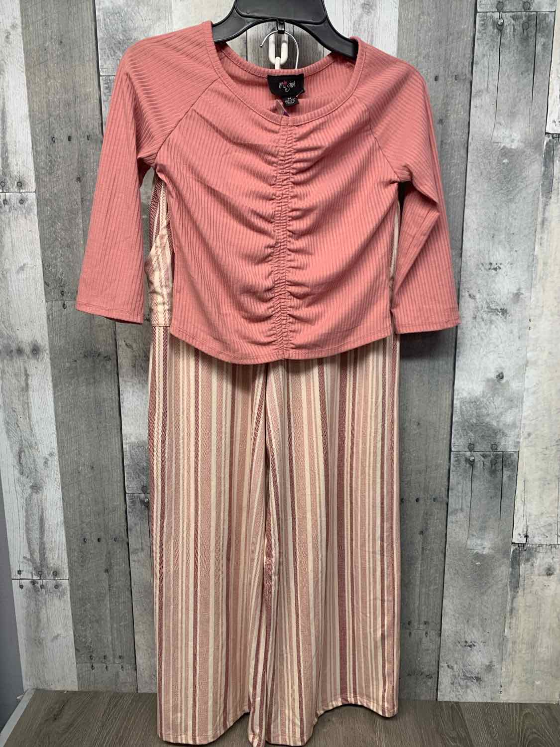 Size Medium Pink/Ivory B Brand Shirt/Pants