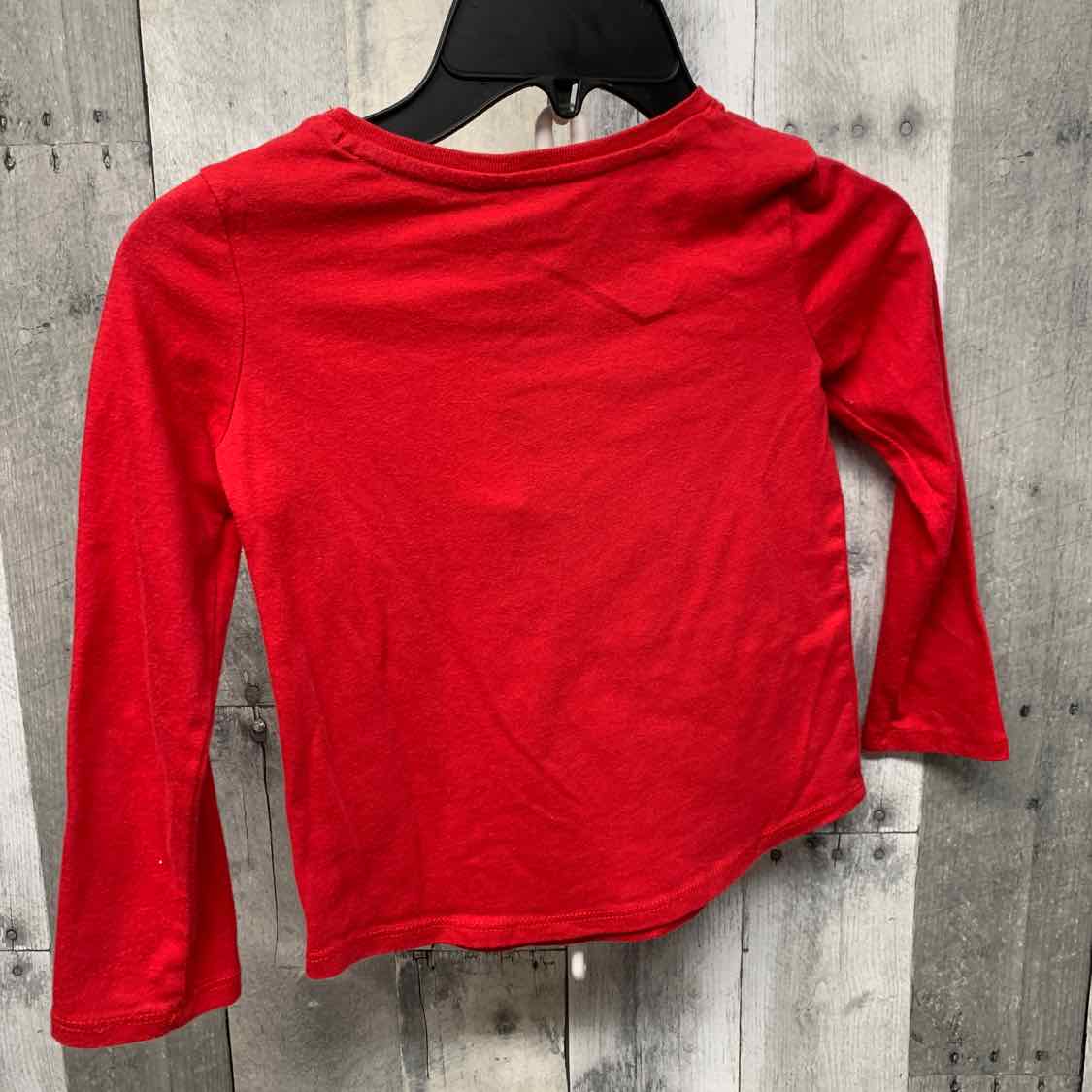 Size 4T Red Graphic Jumping Beans Long Sleeve Shirt