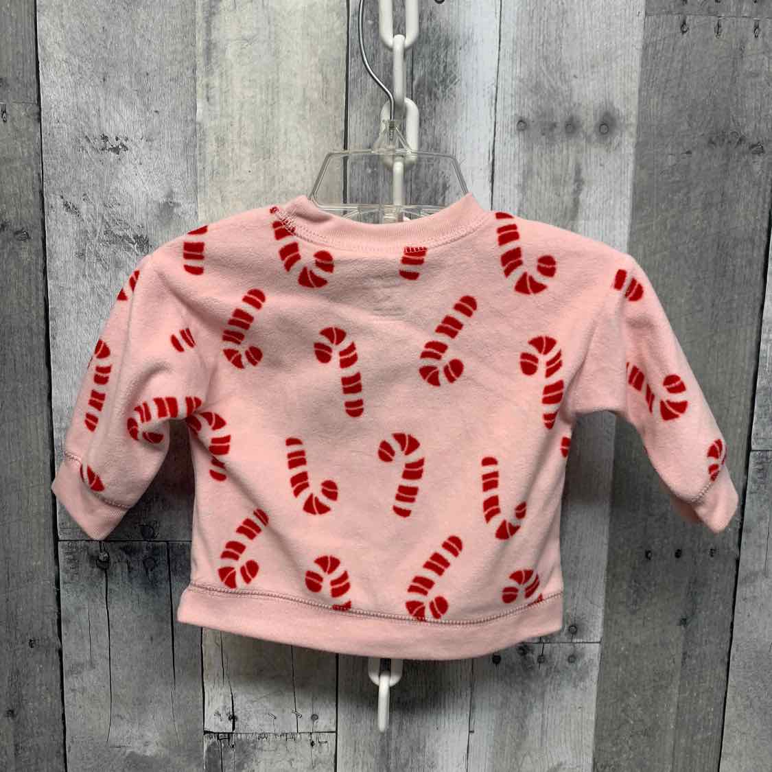 Size 3 Months Pink/Red Just One You Long Sleeve Shirt