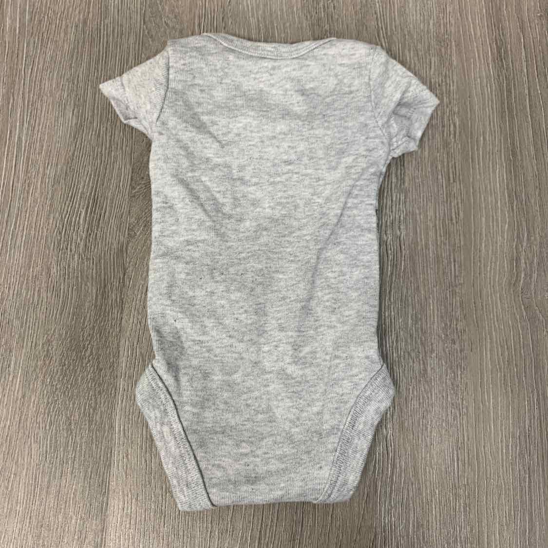 Size Preemie Gray Graphic Child of Mine Bodysuit