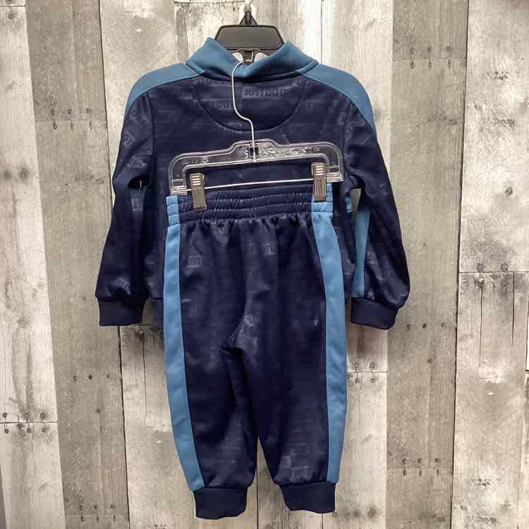 Size 2T Blue/Navy Sport Brand Jacket/Pants