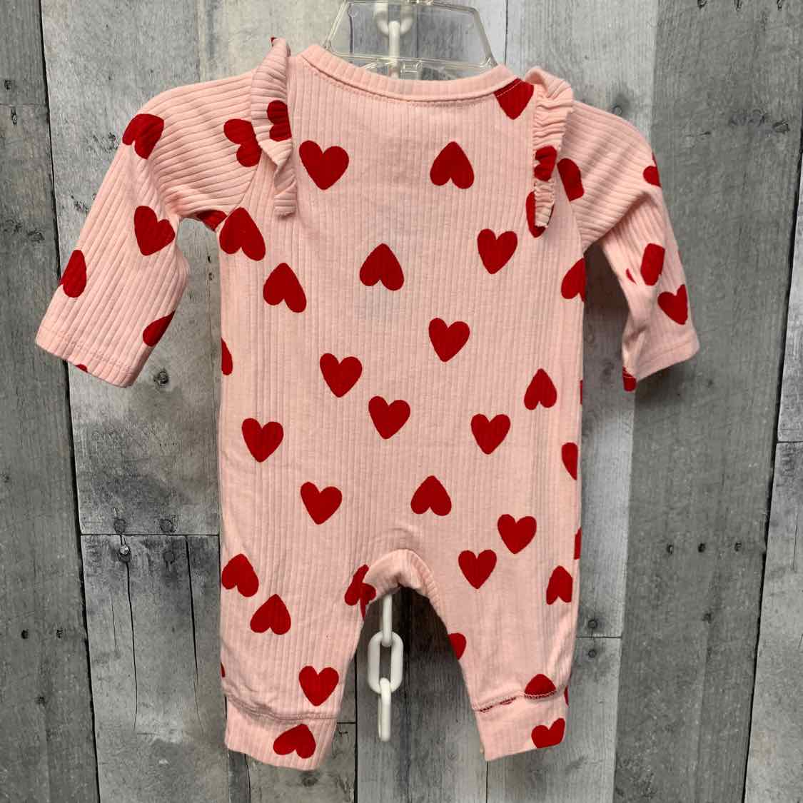 Size Newborn Pink Print Cat & Jack Romper