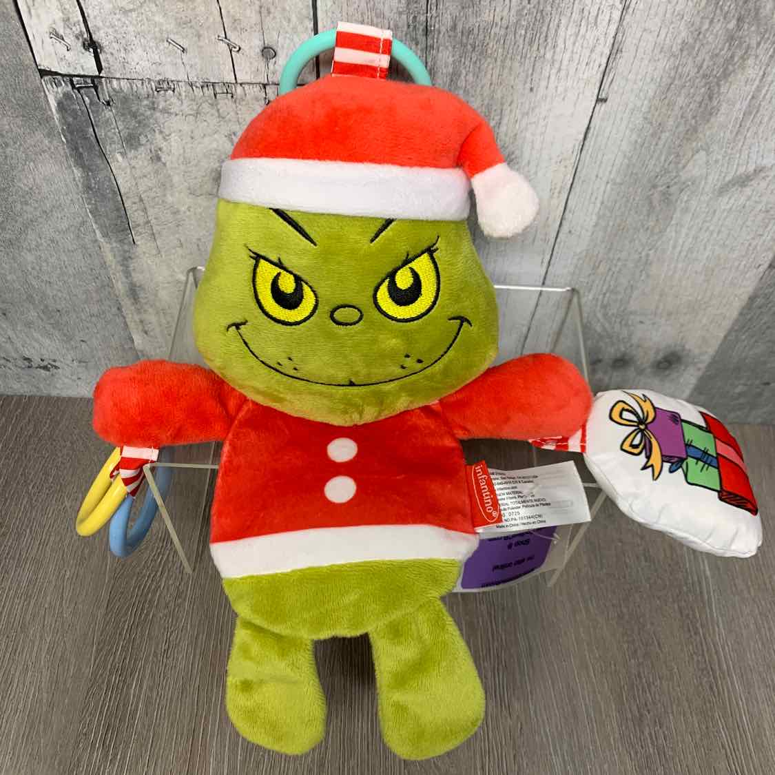 Infantino Green/Red Attachable Toy