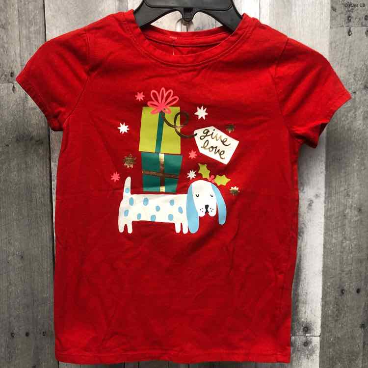 Size 4/5 Red Graphic Cat & Jack T Shirt