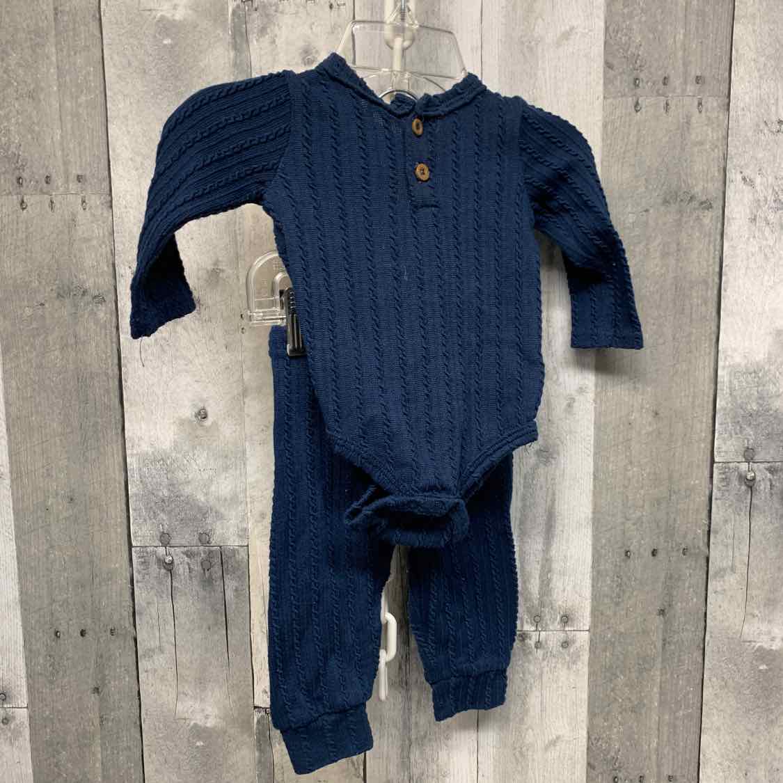 Size 3-6 Months Navy B Brand Shirt/Pants