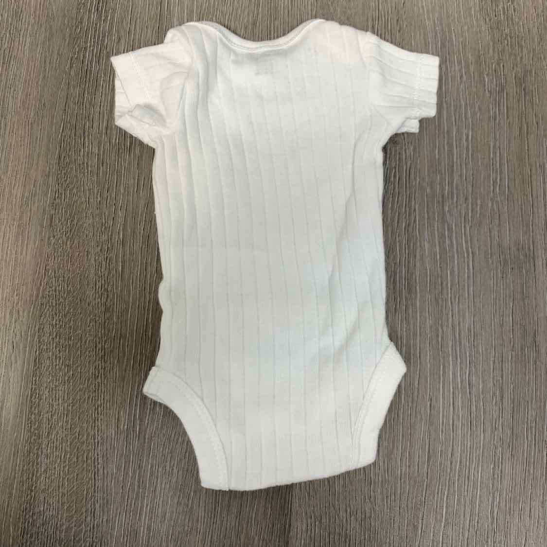 Size Preemie White Gerber Bodysuit