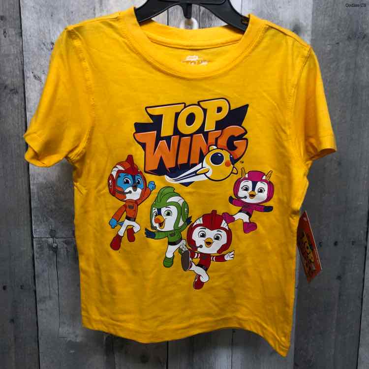 Size 3T Yellow Graphic Nickelodeon T Shirt