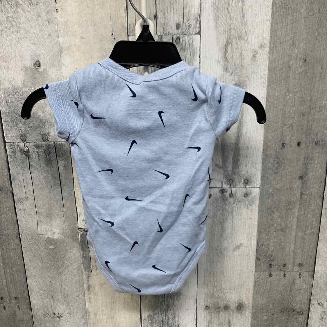Size 3 Months Blue Print Sport Brand Bodysuit