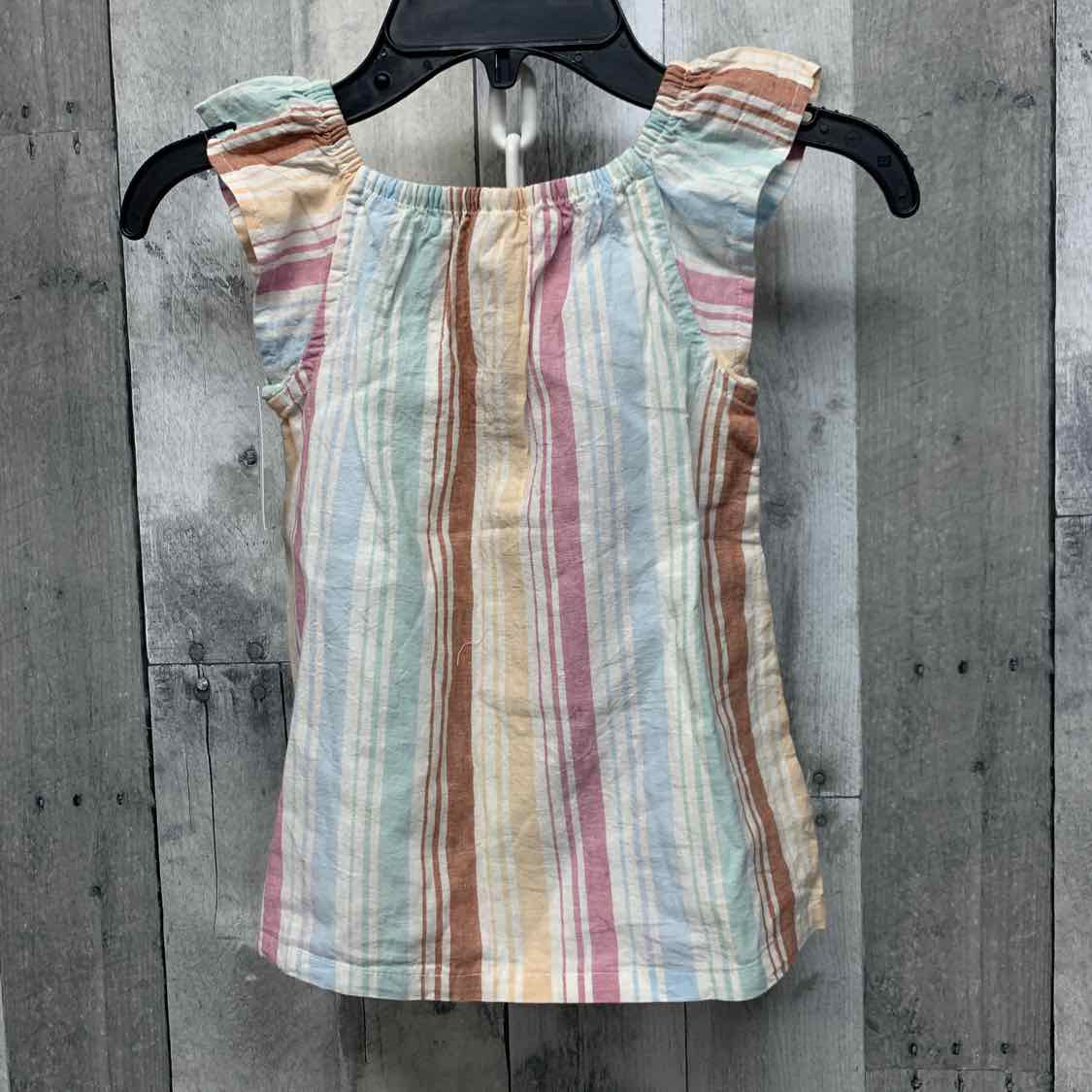 Size 4T Pink Striped Carter's Tank Top