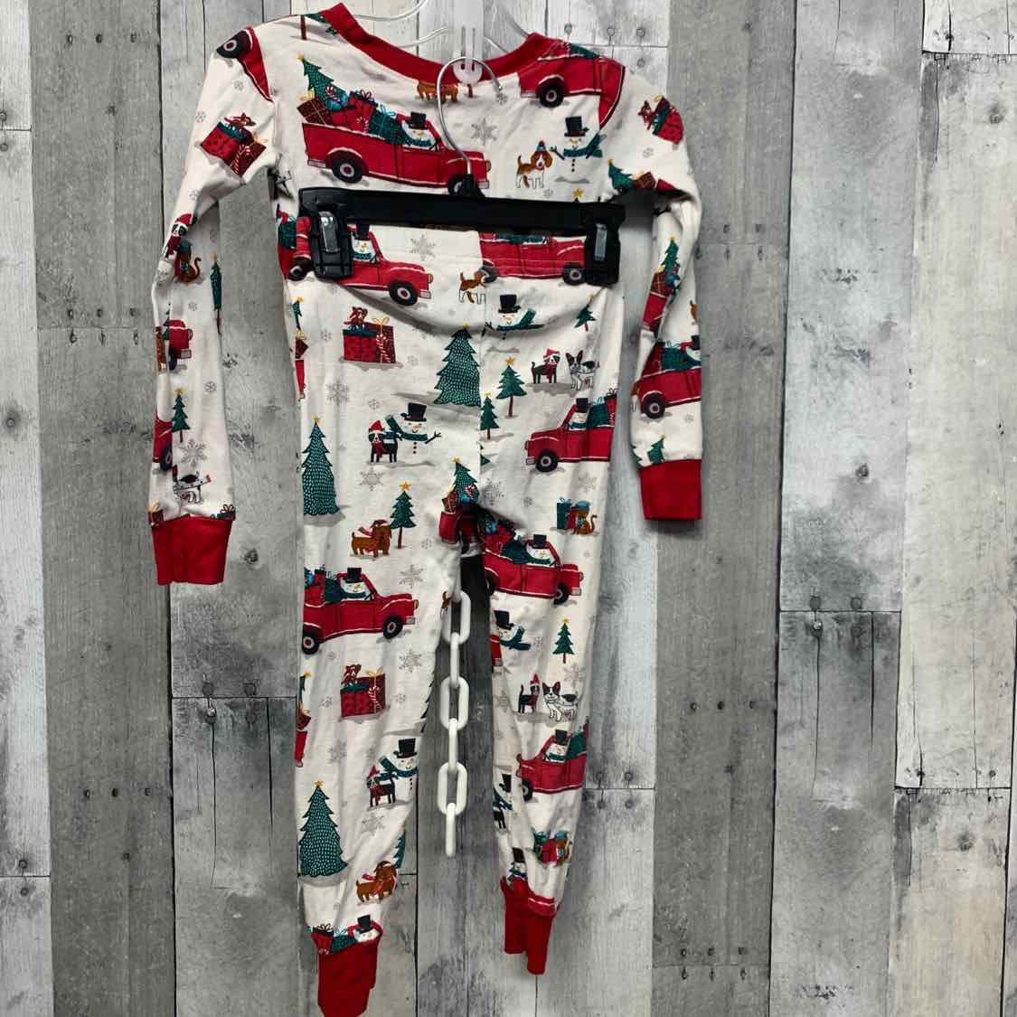 Size 5 White/Red Children's Place 2pc PJs