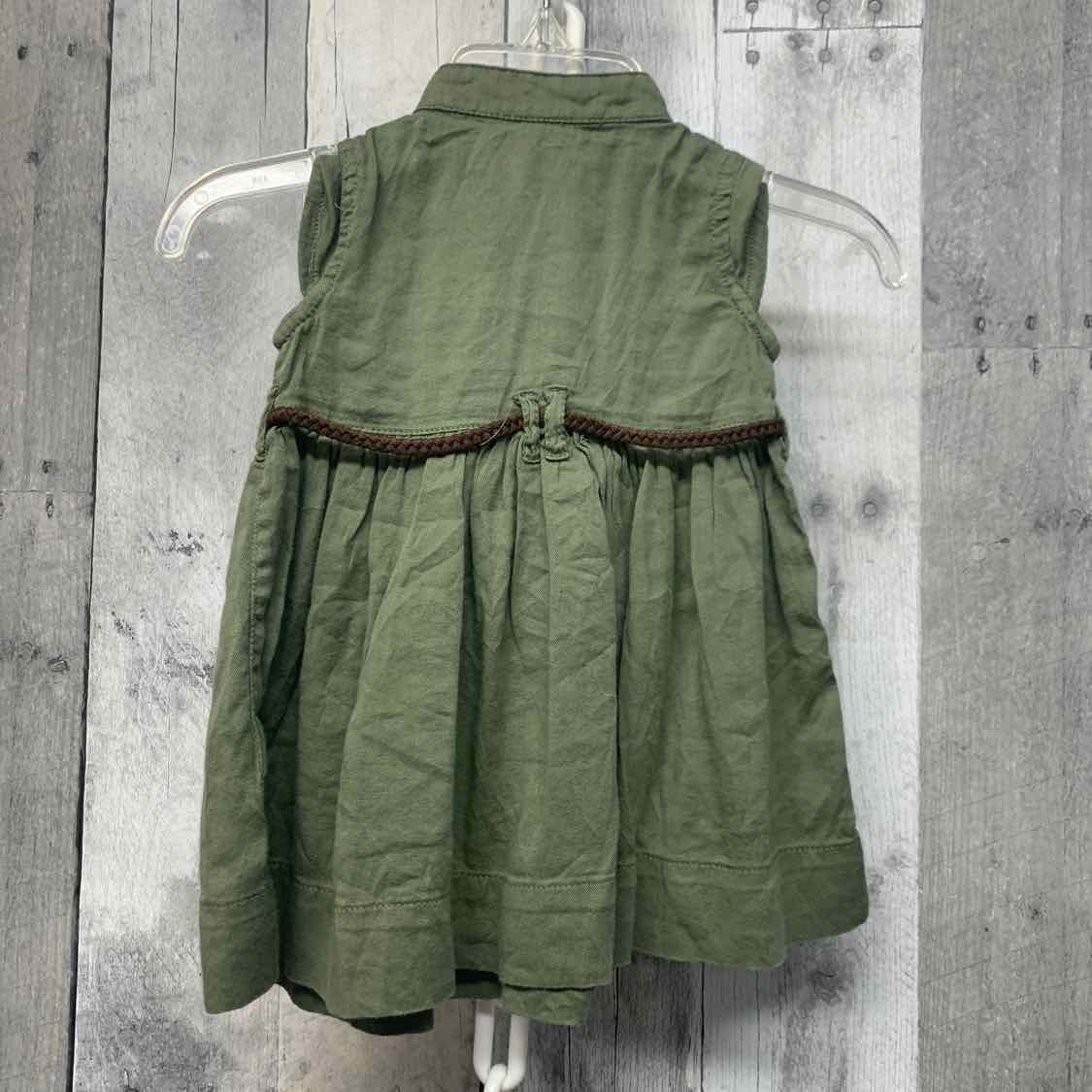 Size 3 Months Green Carter's Dress