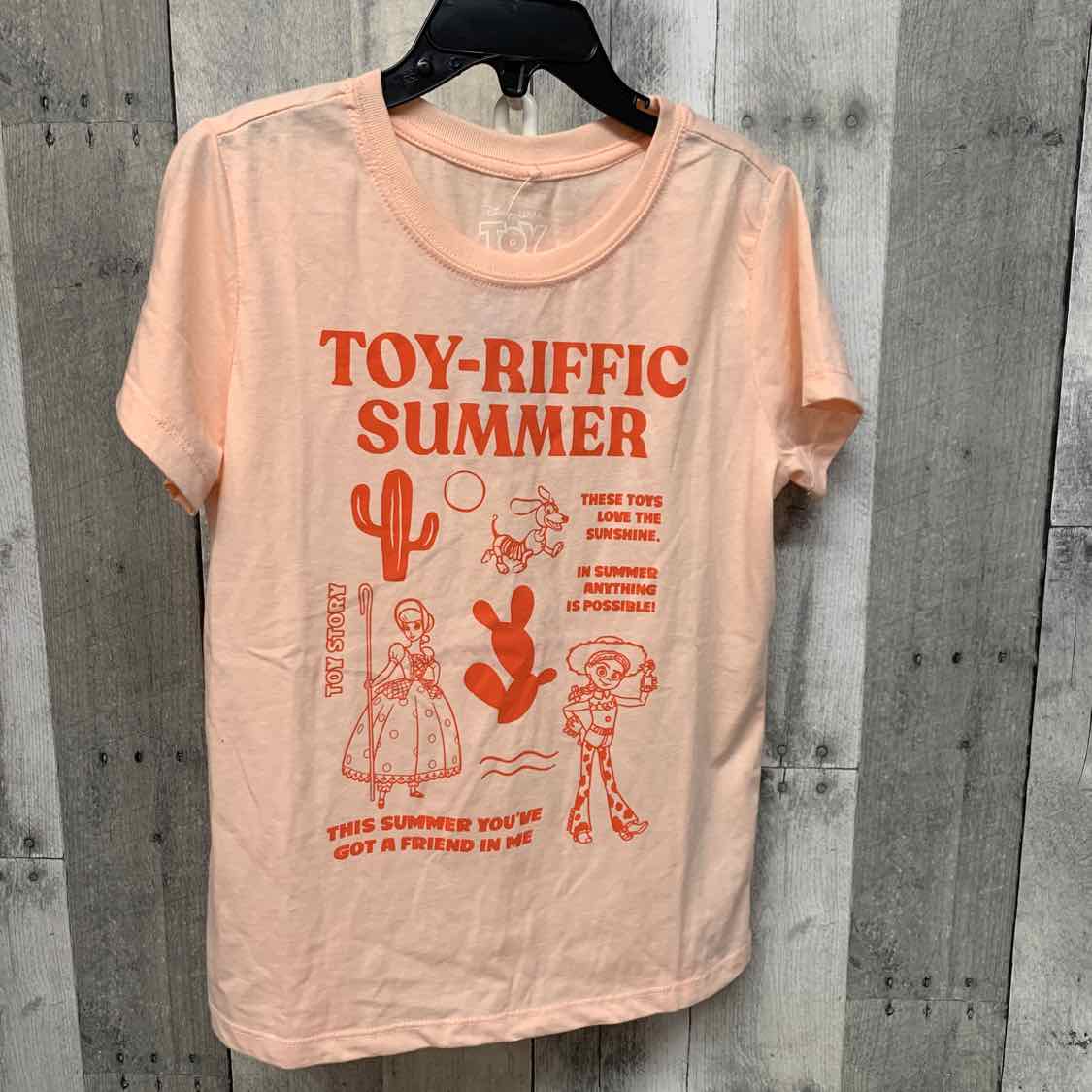 Size 6/7 Pink/Red Disney T Shirt
