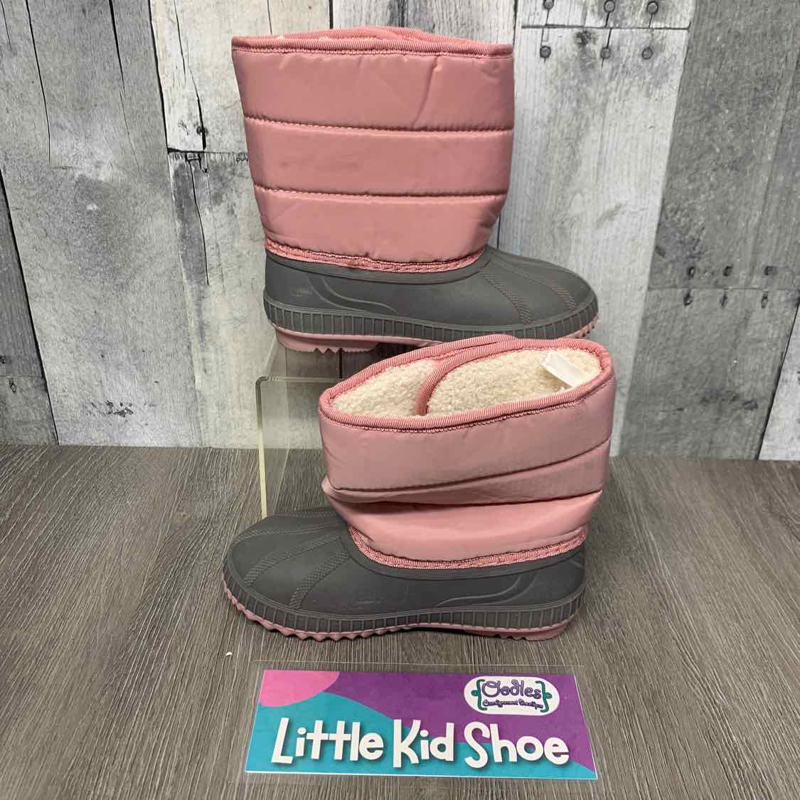 Size 11 Pink/Gray Old Navy Snow Boots
