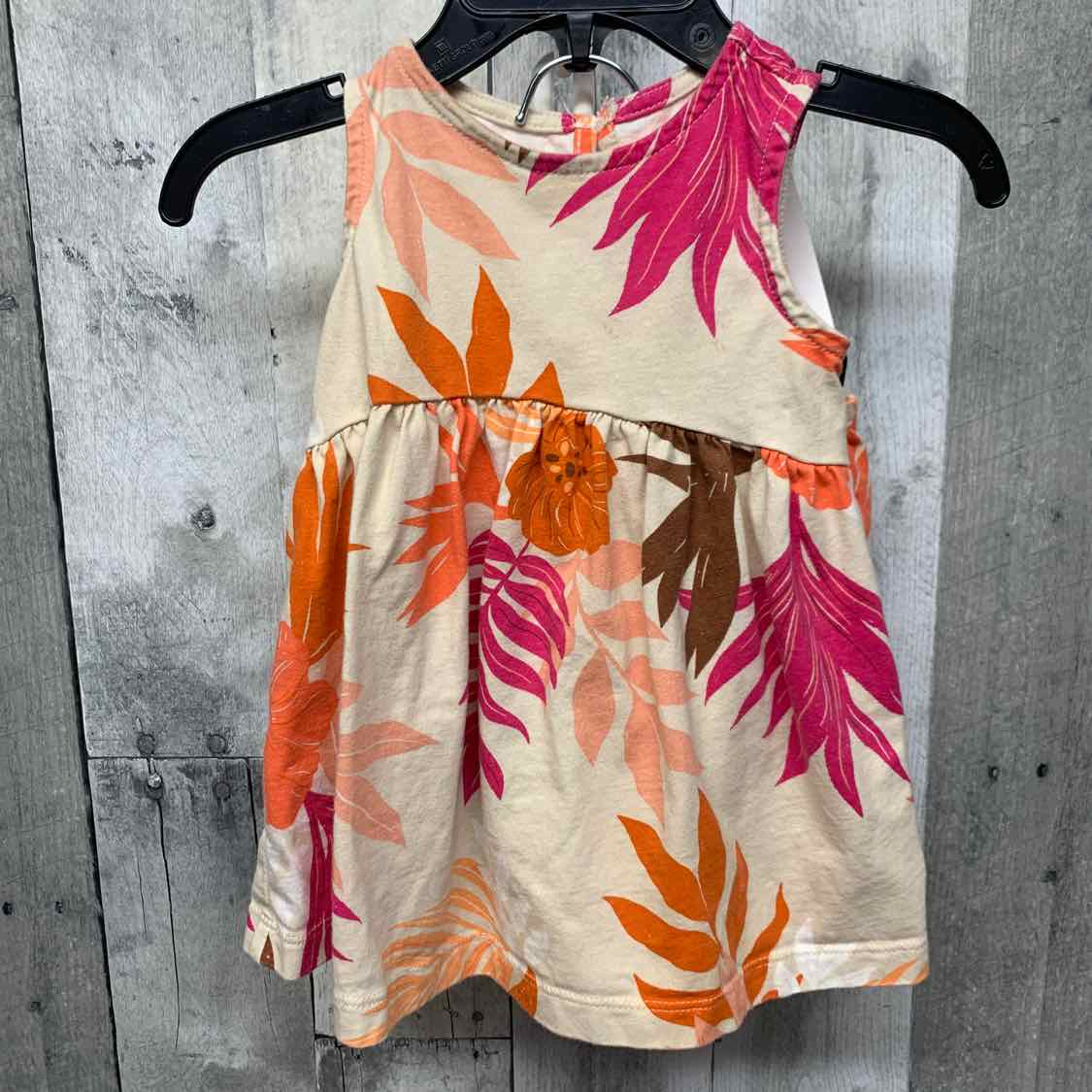 Size 6 Months Tan/Pink Carter's 2pc Dress