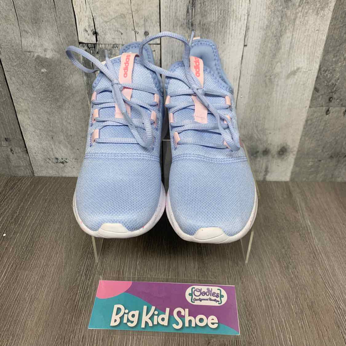Size 4 Blue/Pink Sport Brand Sneakers