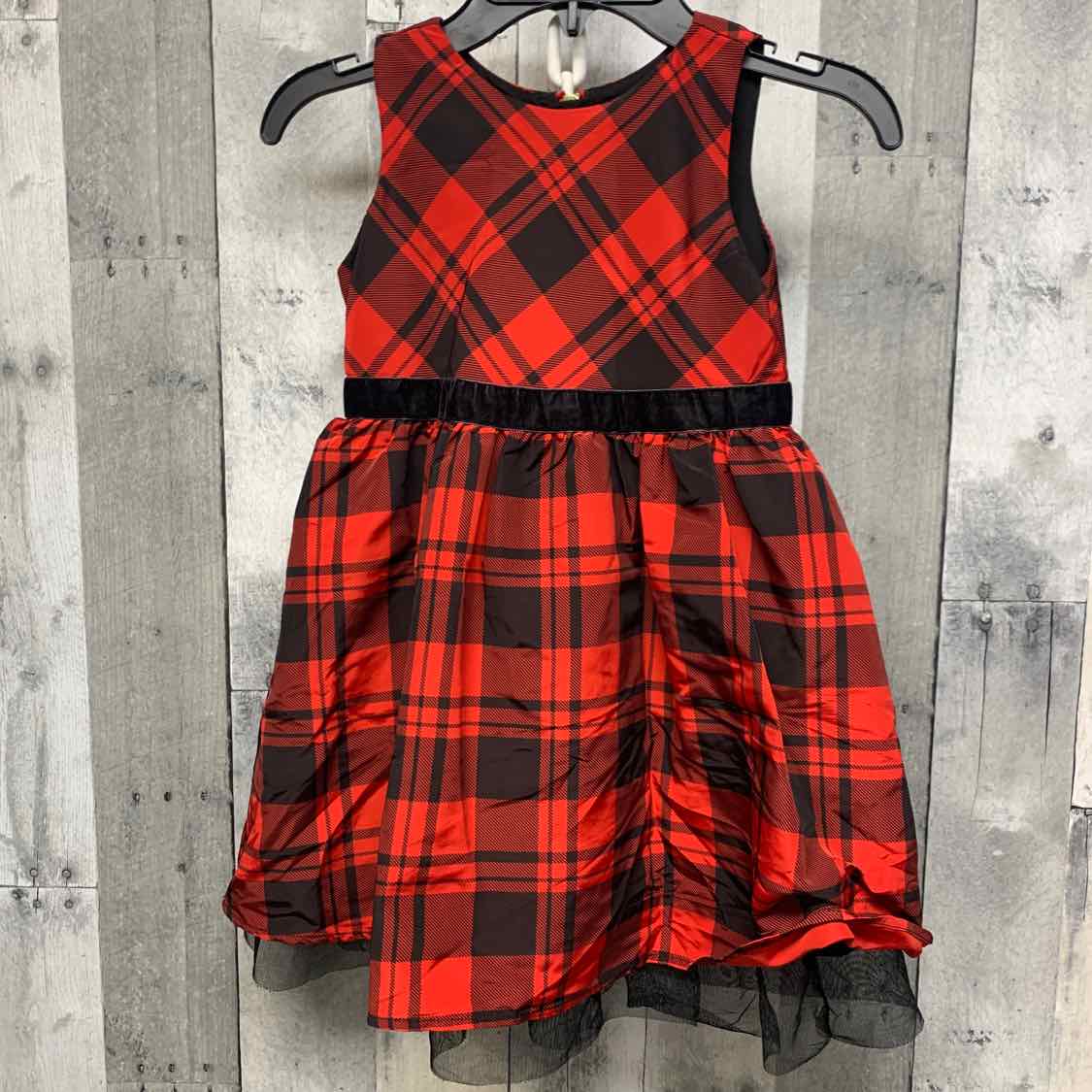 Size 5T Red/Black Cat & Jack Dress