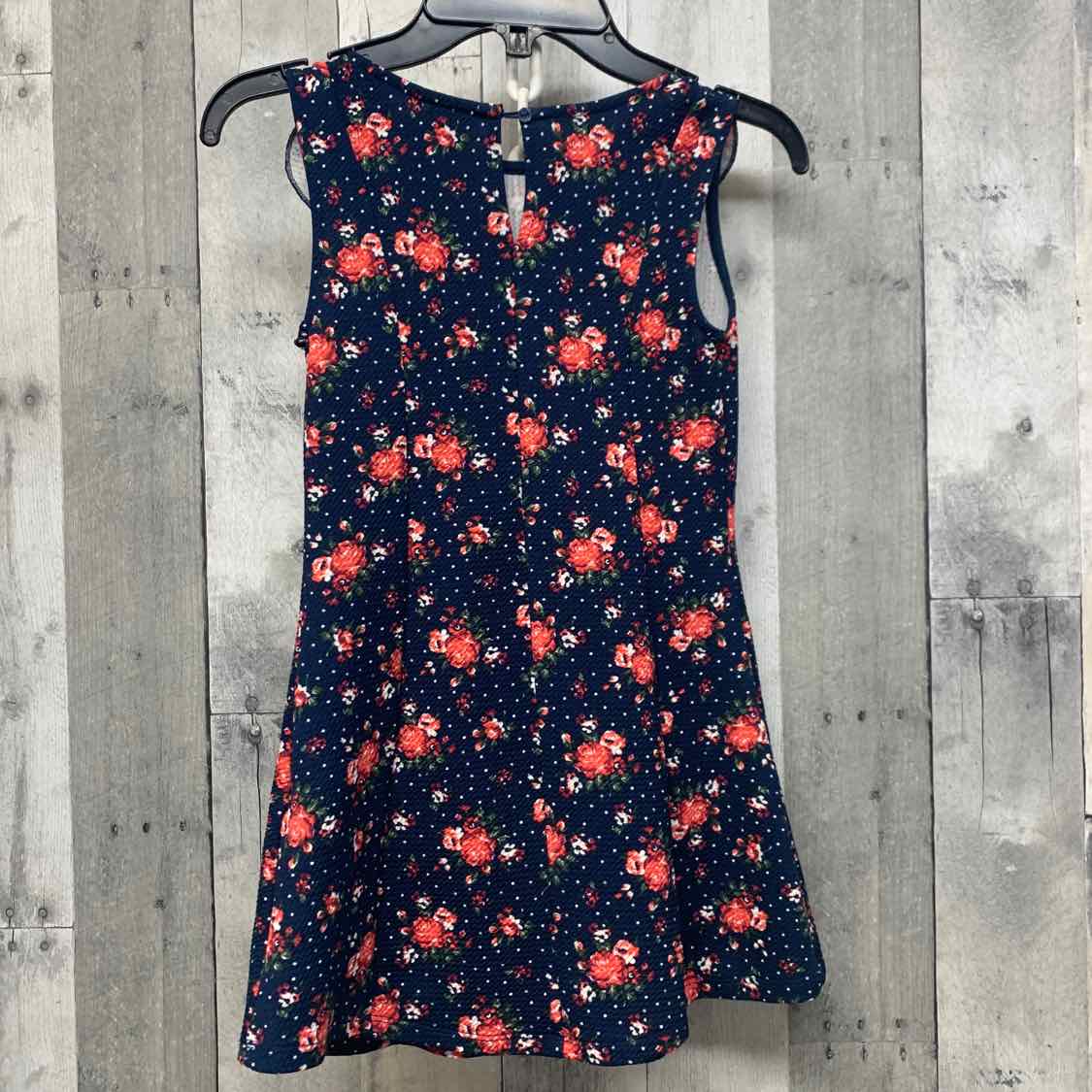 Size 6 Navy Floral Beautees Dress