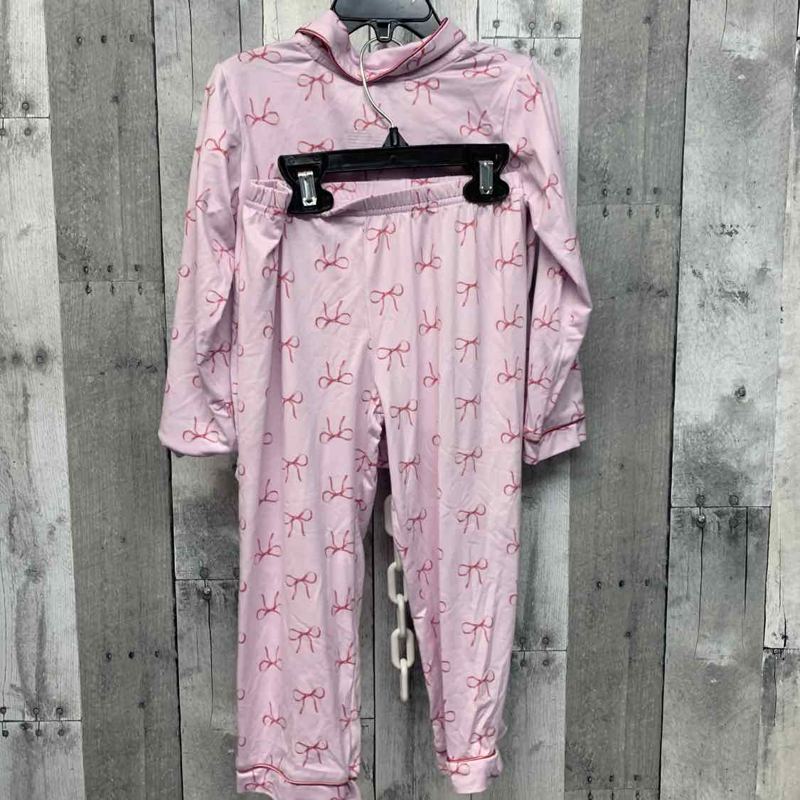 Size 4T Pink Print Laura Ashley 2pc PJs