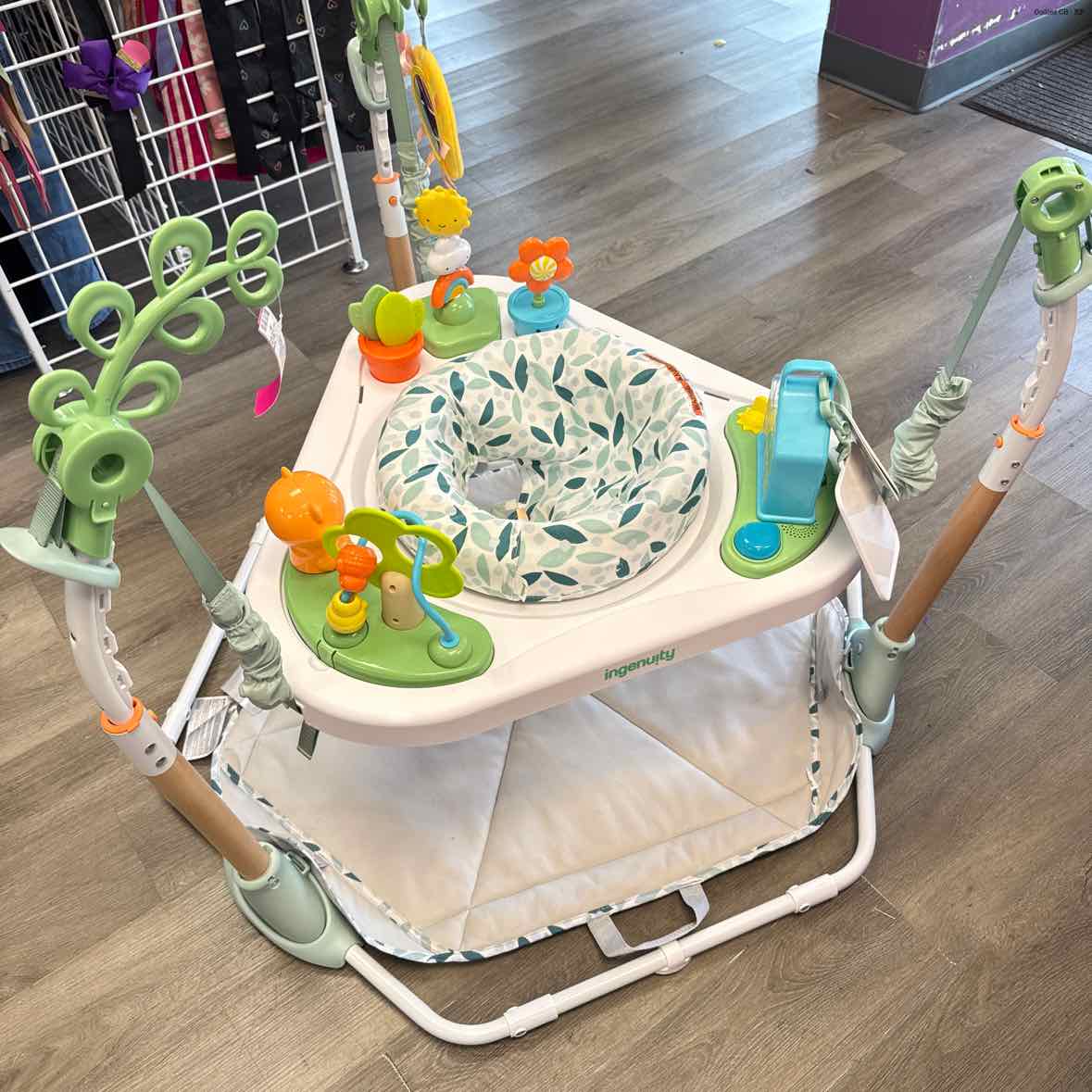 Ingenuity Teal/Gray Jumperoo