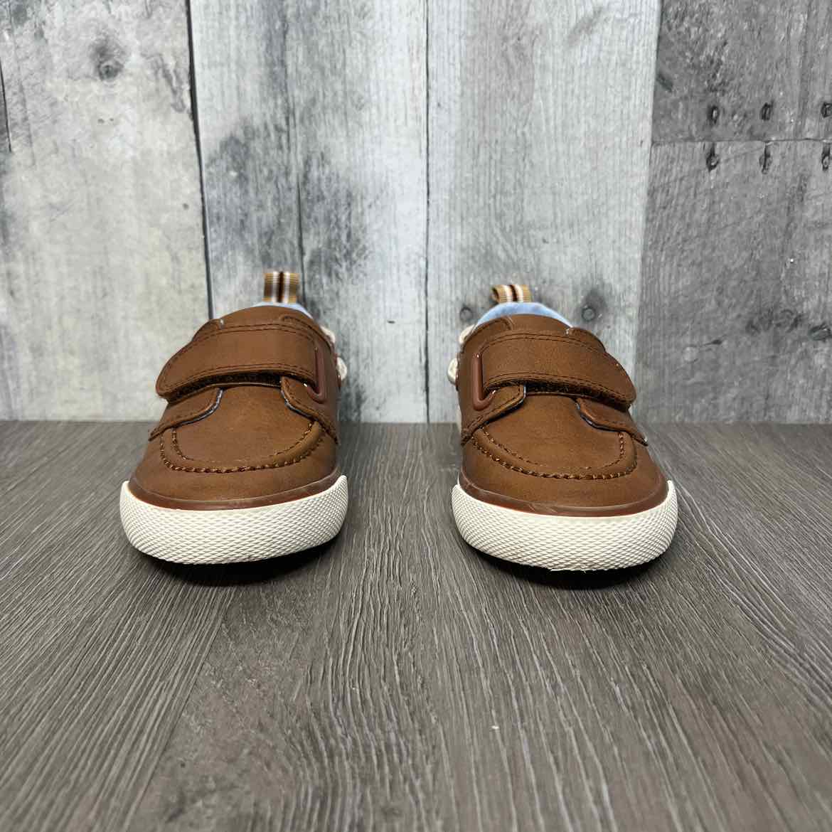 Size 8 Brown Cat & Jack Loafers