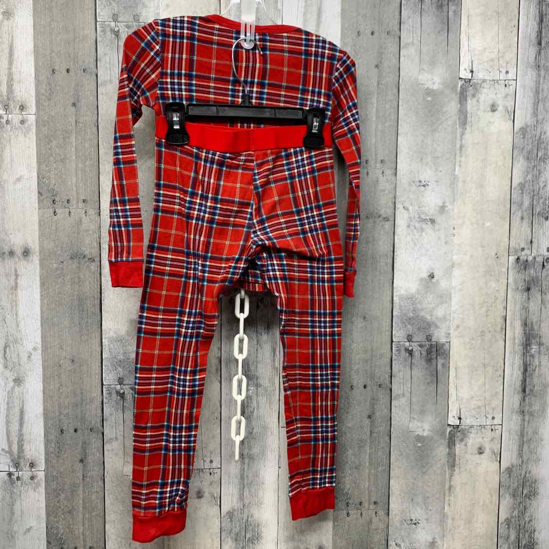 Size 6 Red Plaid Holiday Brands 2pc PJs
