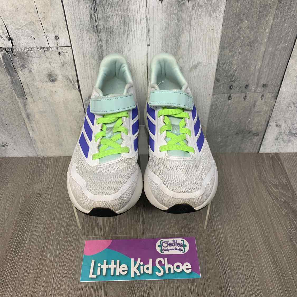 Size 13 Green/Purple Sport Brand Sneakers