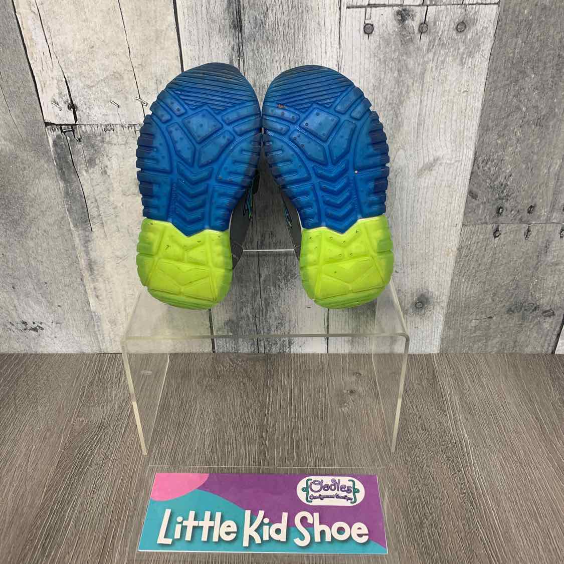 Size 5 Gray/Green Disney Sneakers