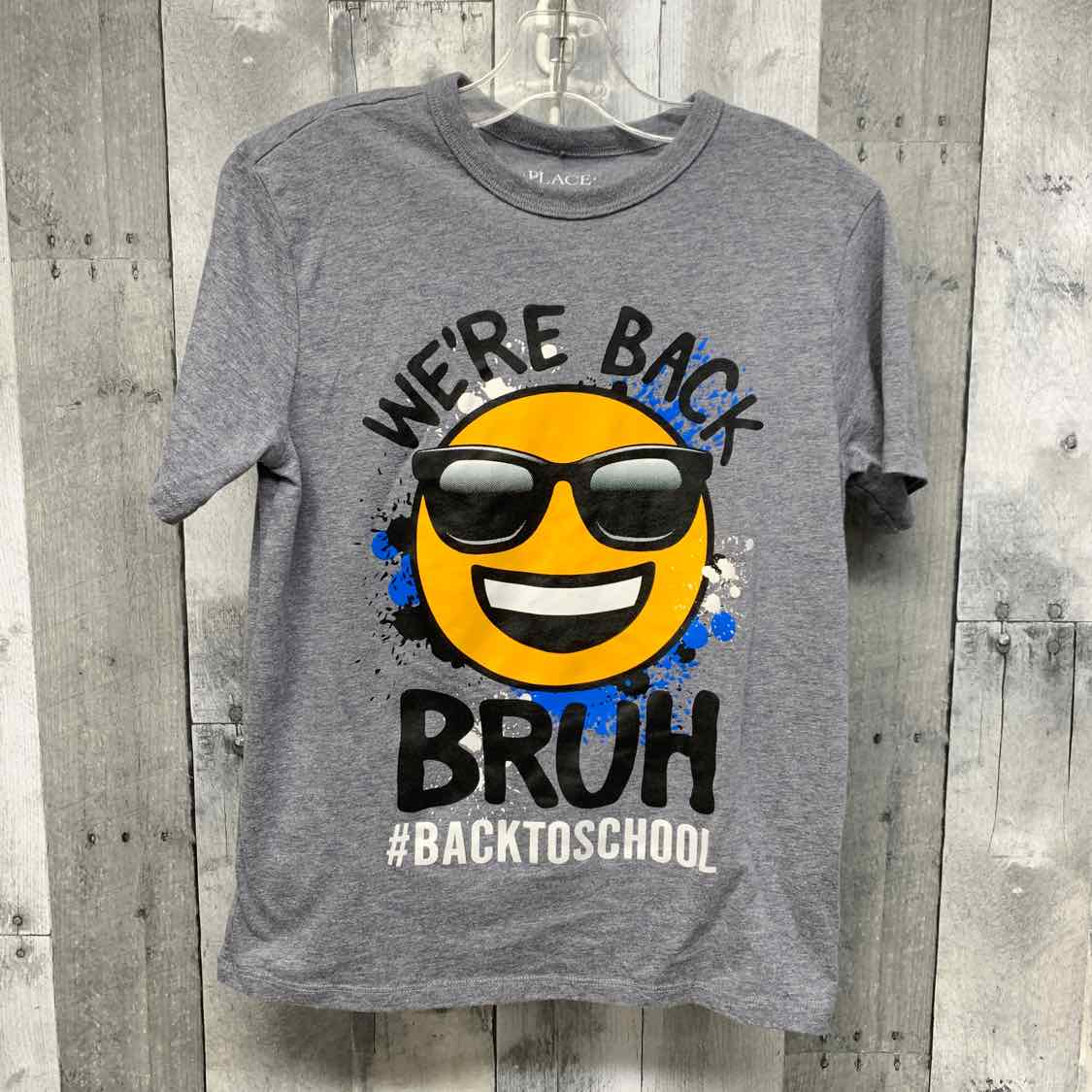 Size 7/8 Gray Graphic Children's Place T Shirt