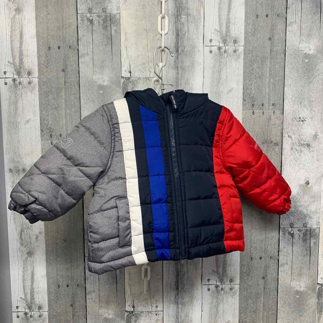 Size 18 Months Navy/Red London Fog Snow Jacket