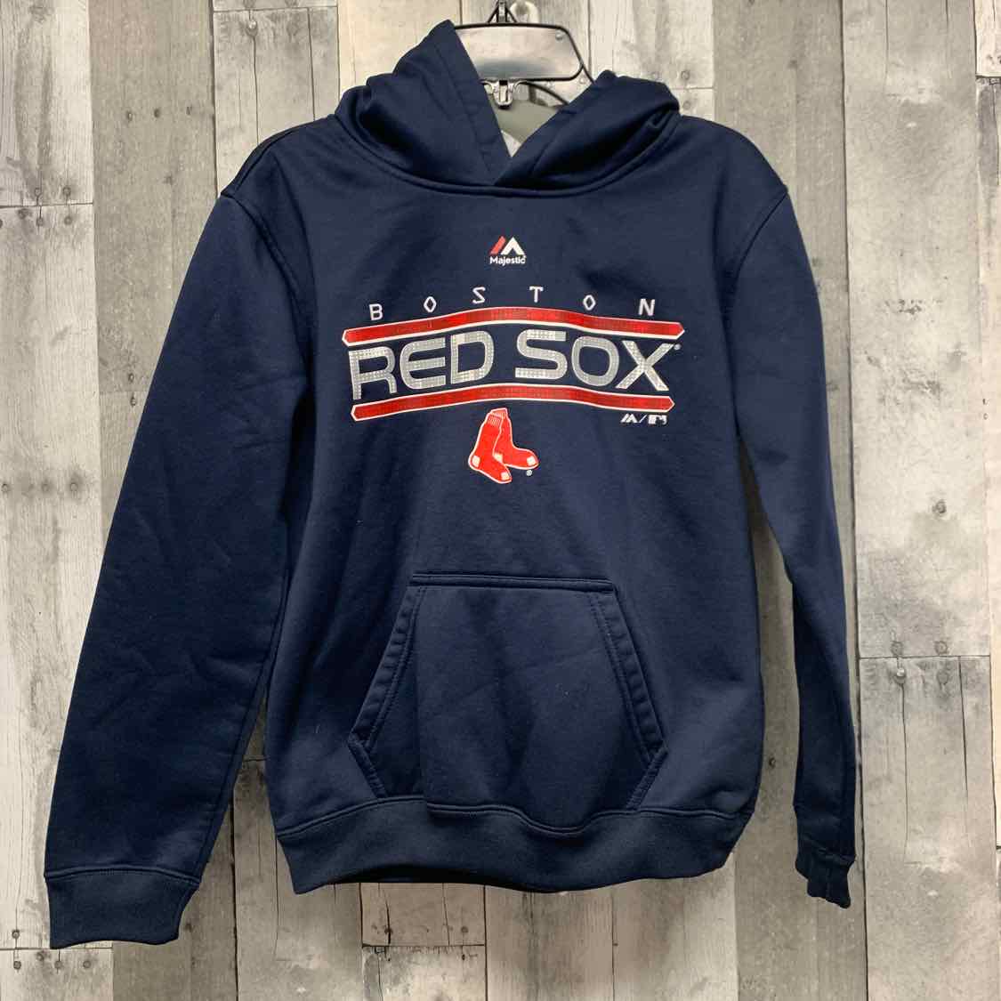 Size 10/12 Navy/Red Majestic Pull Over