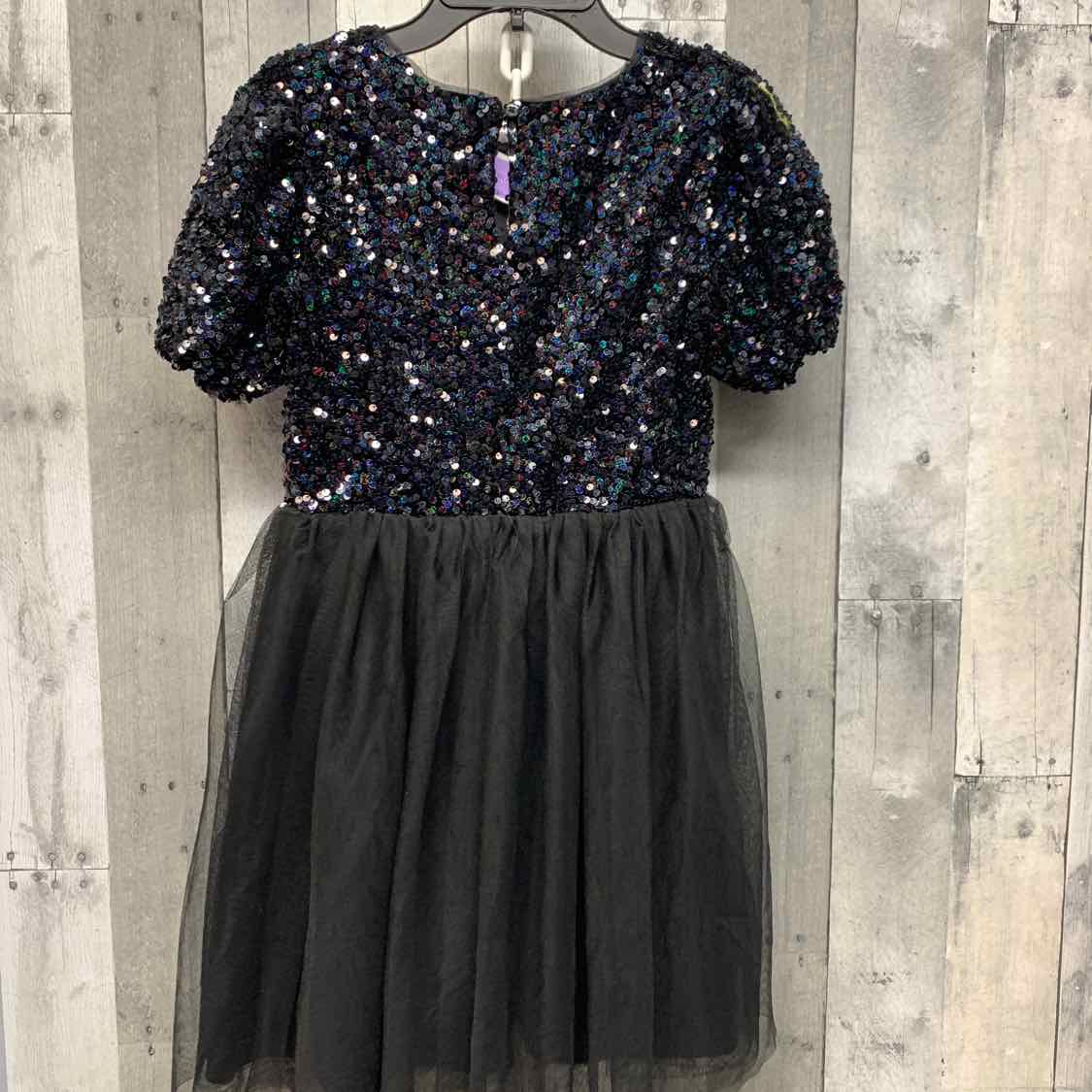 Size 10 Silver/Black B Brand Dress - Party