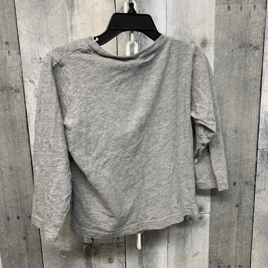 Size 3T Gray Team Apparel Long Sleeve Shirt
