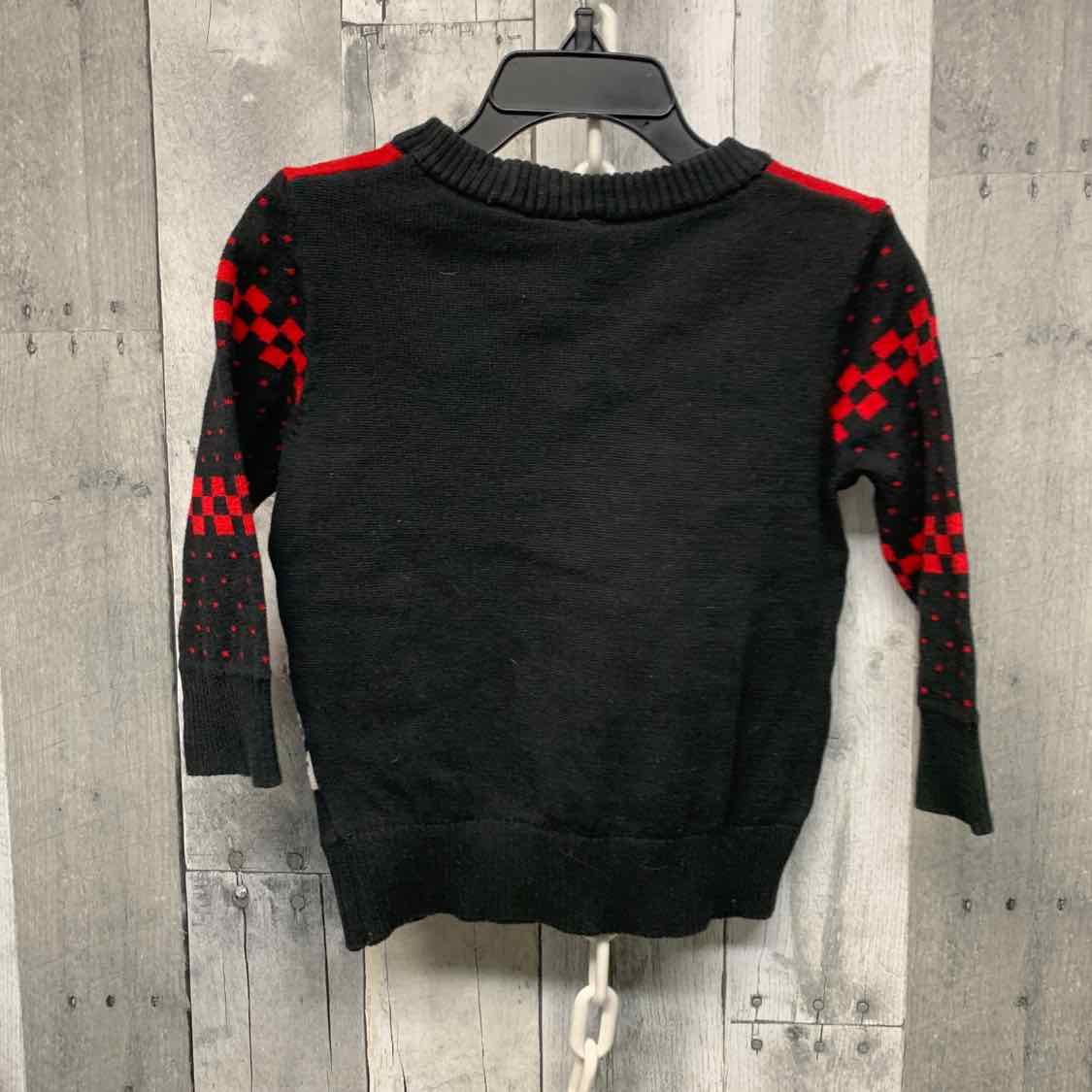 Size 2T Black Graphic Disney Sweater
