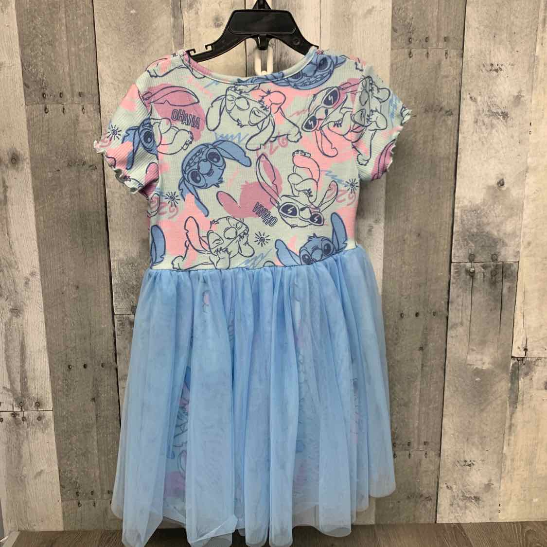 Size 6/6X Blue Print Disney Dress