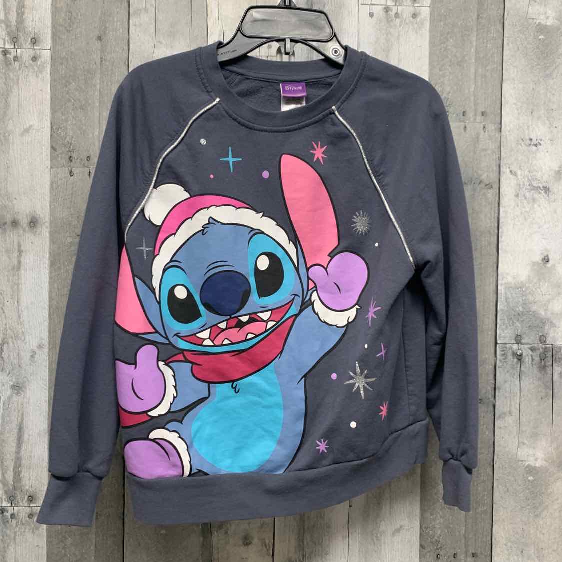 Size 10/12 Gray/Blue Disney Pull Over - OodlesCB