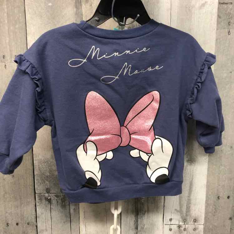 Size 12 Months Blue Graphic Disney Sweats - 2pc