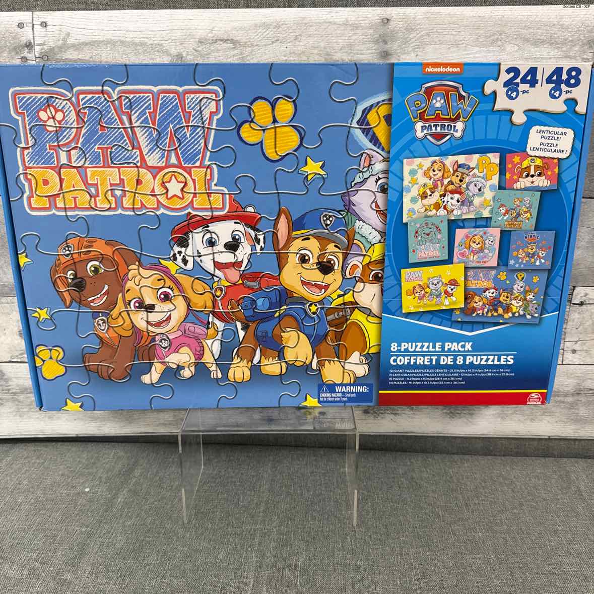 Paw Patrol Blue Box Puzzle