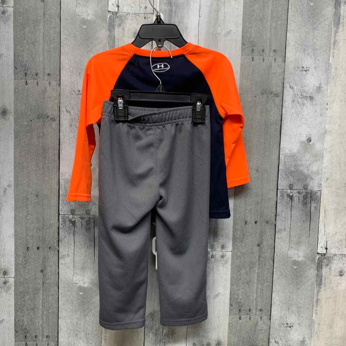 Size 24 Months Navy/Gray Sport Brand Shirt/Pants