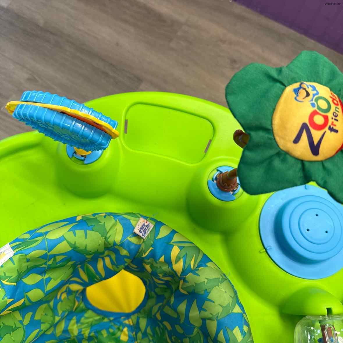 Evenflo Green/Blue Exersaucer