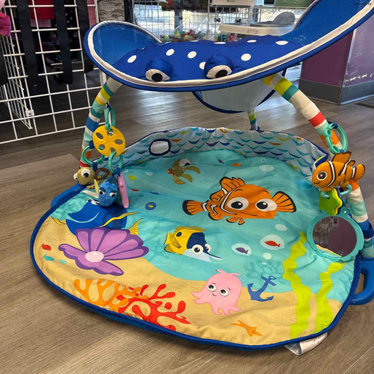 Bright Starts Blue Floor Gym