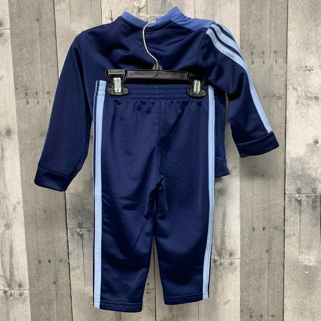 Size 18 Months Navy/Gray Sport Brand Jacket/Pants