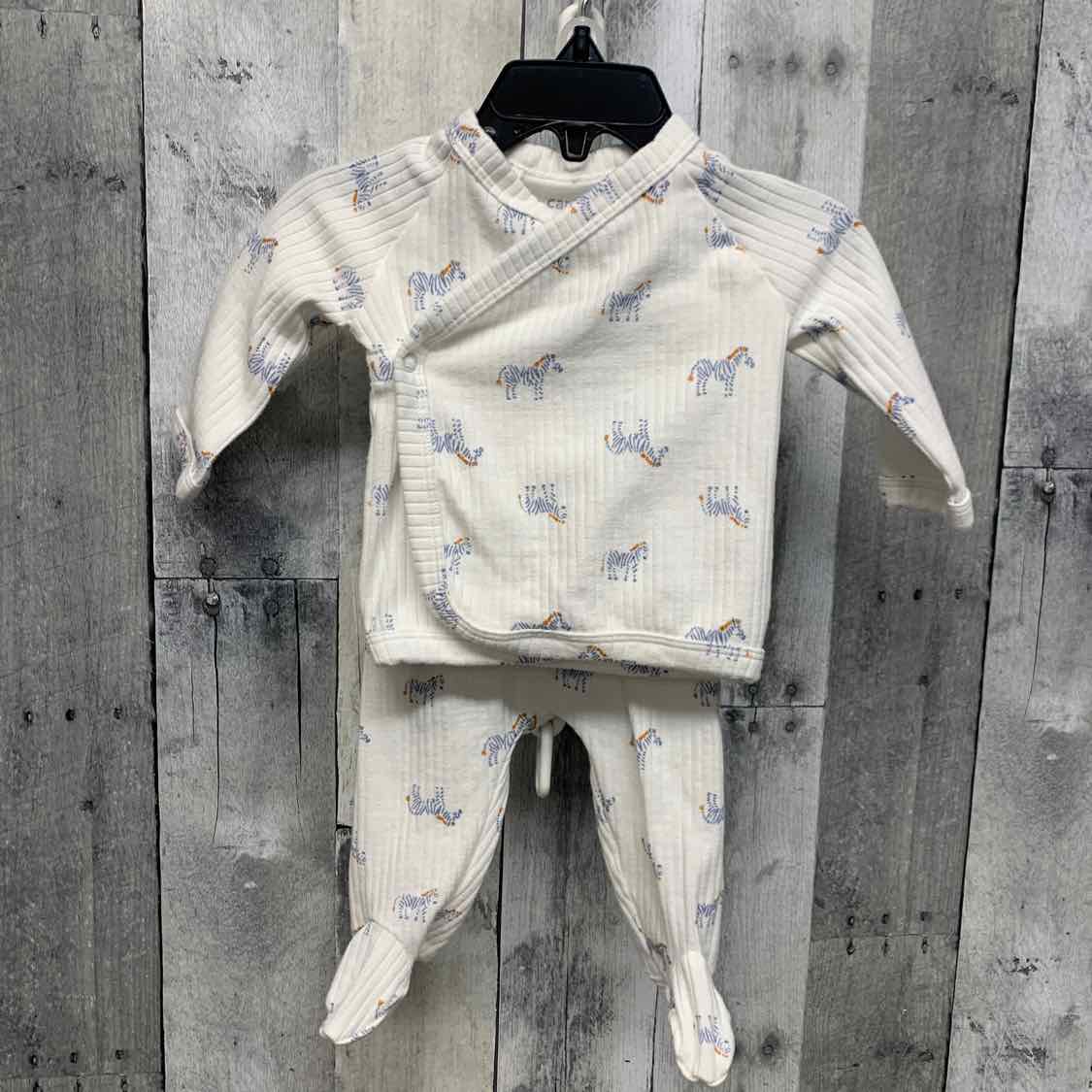 Size 3 Months White Print Just One You Shirt/Pants