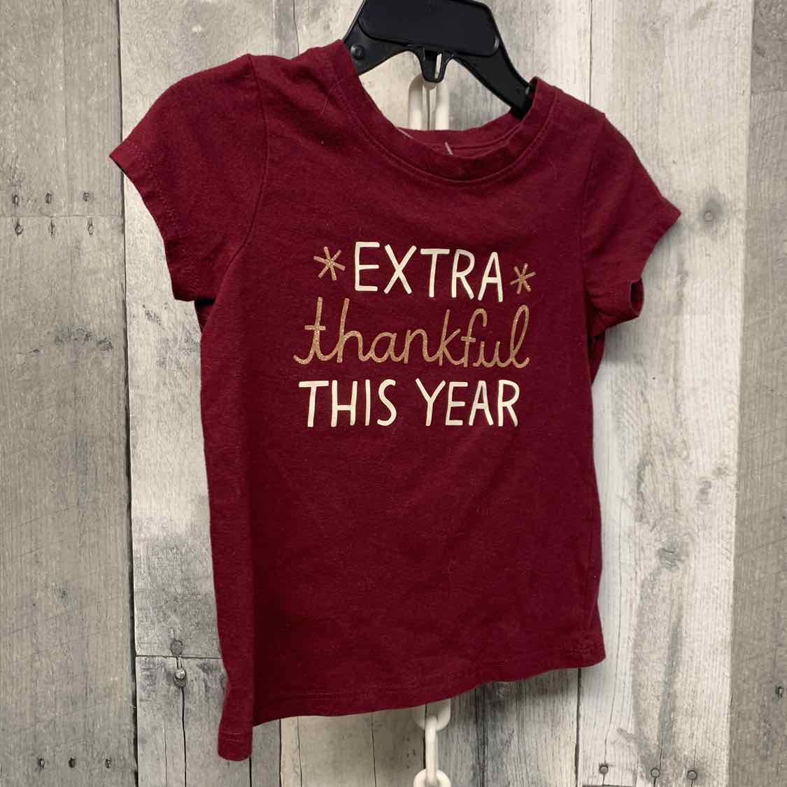 Size 3T Red/Gold Cat & Jack T Shirt