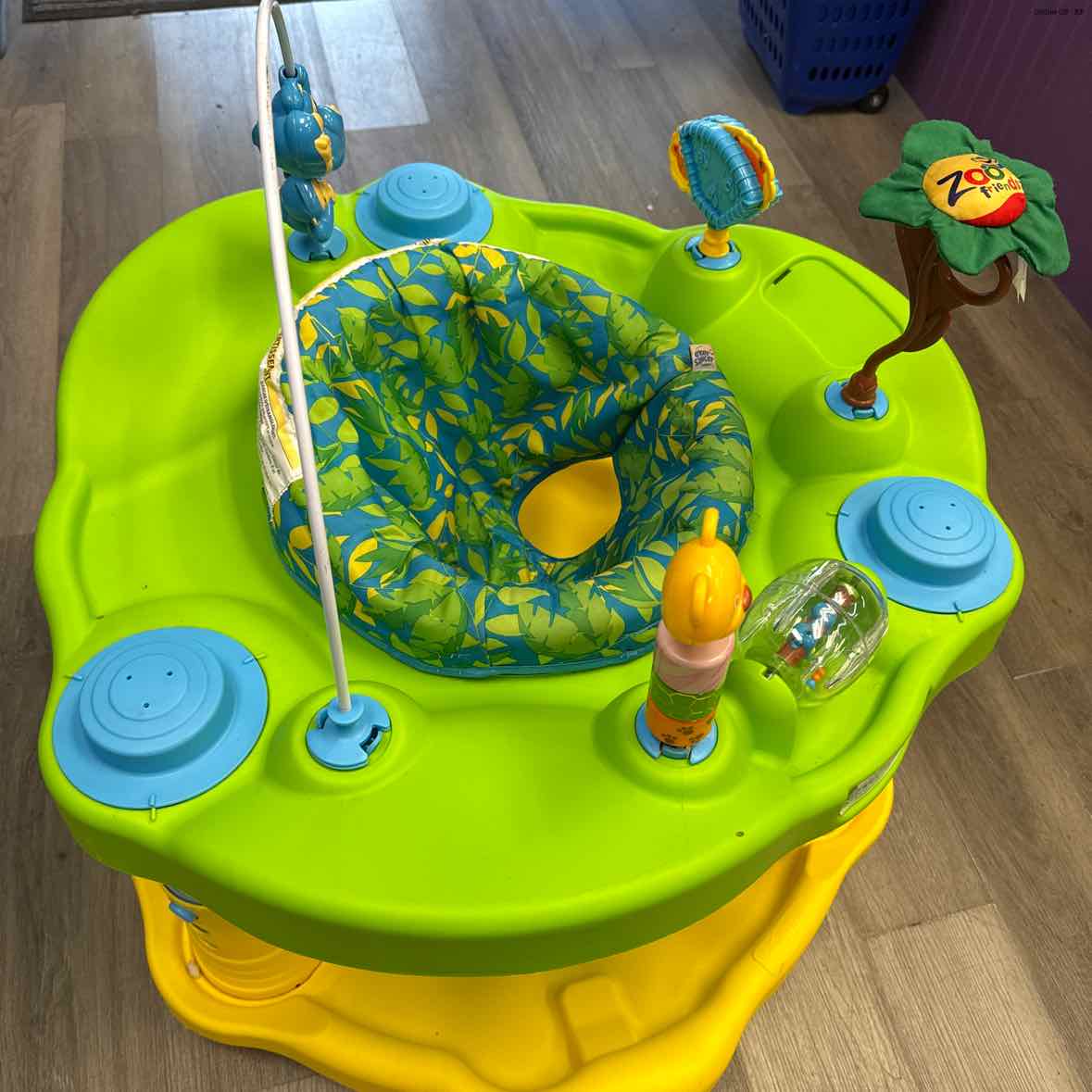 Evenflo Green/Blue Exersaucer